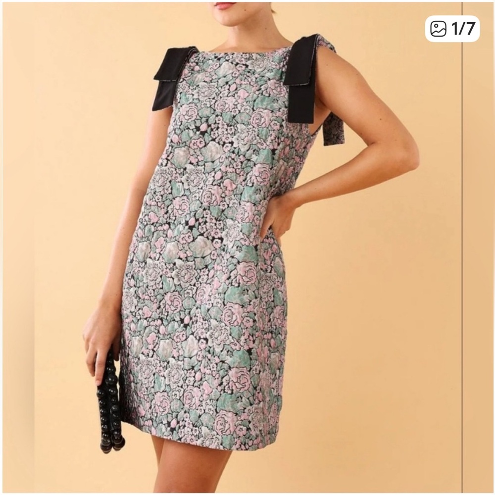 NWT Abbey Glass Floral Mini Dress